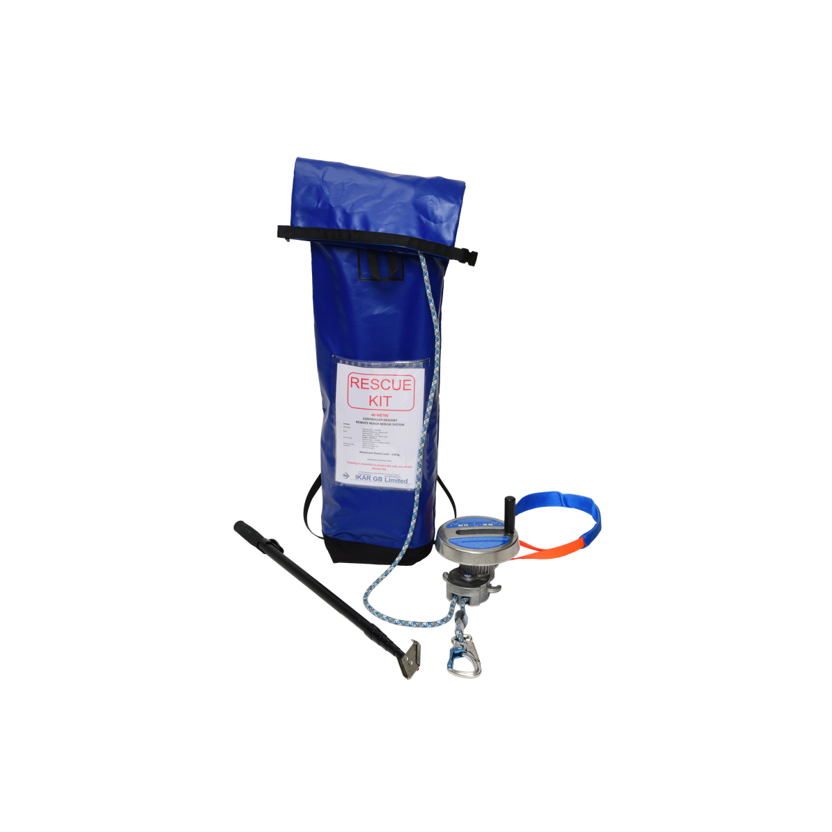 Kit de resgate com 150 mts de corda- Rescue Kit completo - Farprotec ...