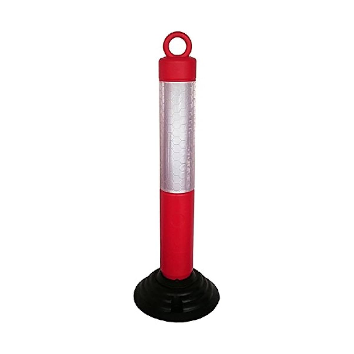 Coluna rebativel em PVC, c/ faixa refletora. 26 x 26 x 77cm ...