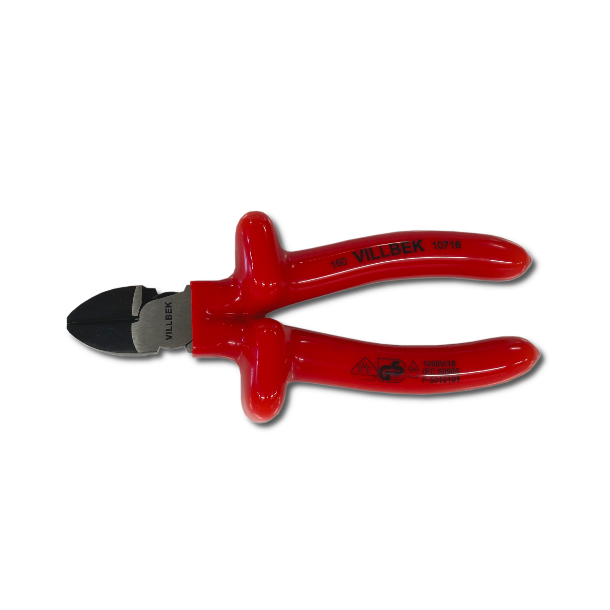Alicate De Corte Lateral Isolado 160mm 1000V VDE Farprotec alicate-de-corte-lateral-isolado-160mm-1000v-vde-farprotec