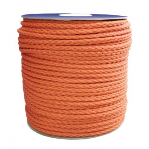 Corda flutuante de 6mm em polietileno. Bobine de 200 mts.