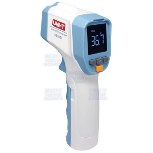 Termómetro por infravermelhos para temperatura corporal.