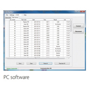 Software para alcoolímetro AlcoTrueP.