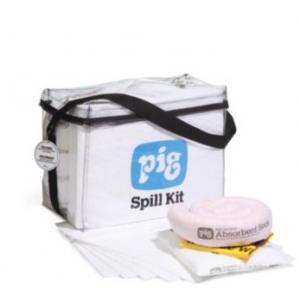 Kit derrames NEW PIG c/saco para combustíveis e inflamáveis.