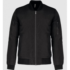 Blusão estilo bomber, acolchoado. 100% poliéster. 300 g/m².