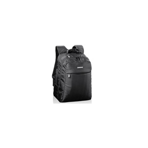 Mochila BORAL acolchoada, dim: 29 x 41 x 18 cm cor preta