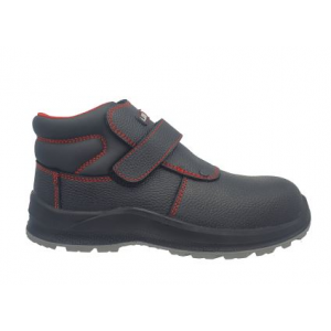 Bota tipo soldador. Aperto por velcro. S3S CI HI FO SR.