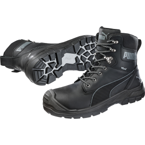 Bota Puma Conquest Black CTX HIGH S3, WR, CI, HI, HRO, SRC.