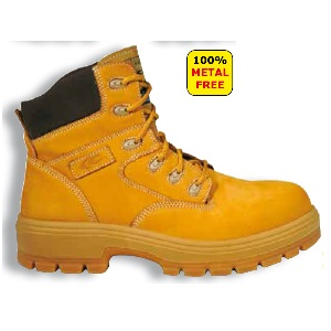 Bota Camel em nobuck hidrofugo mod. Buffalo da Cofra S3 HRO