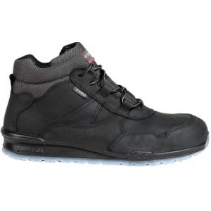 Bota Cofra Ready S3 SRC em nobuk respirável cor preto