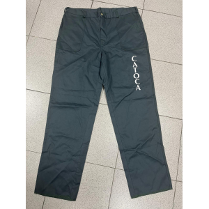 Calça Trab.Solasol c/bols.laterais,tec.100% Alg c/faixas ref