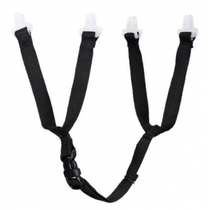 Francalete de 4 pontos tipo Y, PA11. Pack de 5 unidades.