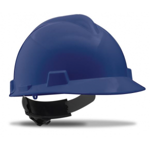 Capacete \"Roller\", em HDPE, aperto por roleta, não ventilado