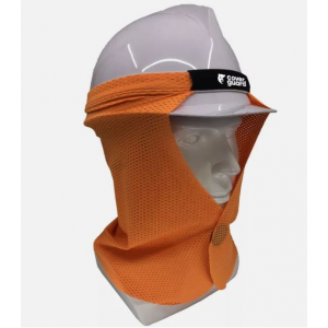 Cobre-nucas para boné e capacete, contra stress térmico.
