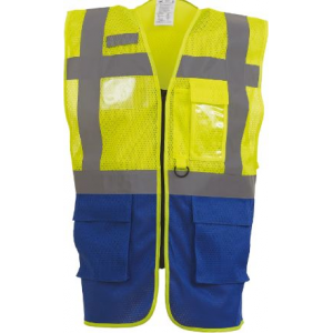 Colete em AV, em malha de rede. 100 poliéster.