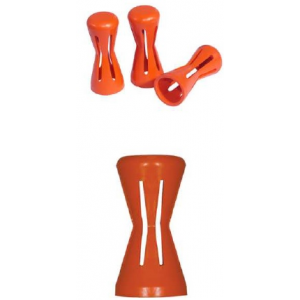 Cogumelo de protecçao p/verguinhas tipo mola 14-28 cms, unid