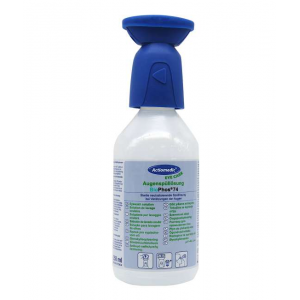 Garrafa lava-olhos, solução salina estéril,PH neutro. 250ml.