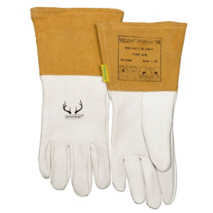 Luva Weldas de soldadura TIG/MIG, comprimento 32cm.