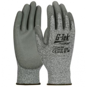 Luva PIP G-Tek® Polykor®, anticorte, revestida a PU.