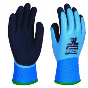 Luva Ultracold, duplo revest. de látex. Para frio extremo.