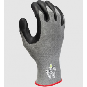 Luva Showa XC810, anti-corte, palma revestida a nitrilo.