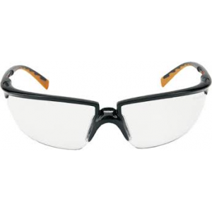 Óculos de segurança SOLUS laranja/preto lente incolor
