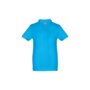 Polo de criança 100% algodão, 195g/m2.