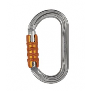 Mosquetão Petzl OK c/Sistema de Fecho Triact-Lock, 22mm.