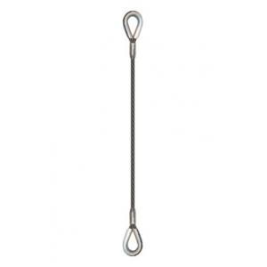 Estropo cabo aço Ø 10mm 6x19M-CF GB 1960 SZ SL com 1mt.