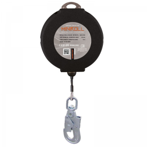 Antiquedas retrátil Safetop MiniRoll, 15 mts. Em cabo de aço