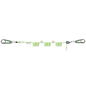 Linha de vida temporária horizontal, 45mts. 4 utilizadores.