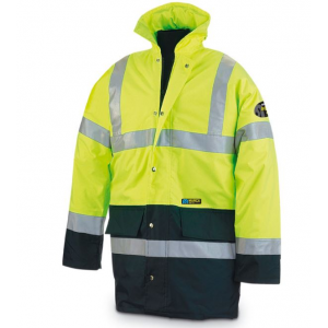 Parka de AV, bicolor, 100% poliéster Oxford 300D / PU.