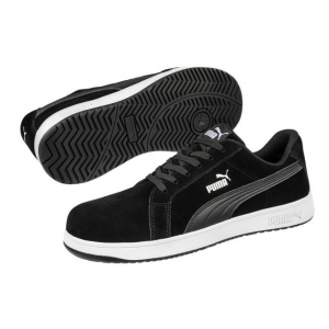 Sapatilha Puma Iconic Suede Black LOW, S1PL ESD FO HRO SR.