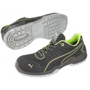 Sapatilha Puma Fuse TC Green Low. S1P, ESD, SRC.