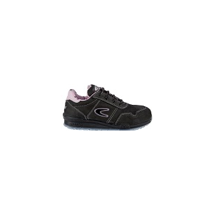 Sapatilha Alice Cofra em nobuck cor preto S3 SRC