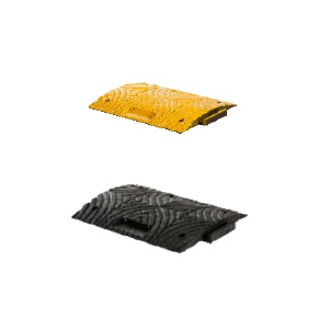 Redutor de velocidade em PVC, amarelo ou preto, 500*500*30mm