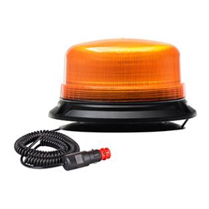 Rotativo 8 Led x 3 W, homologado R65, magnético e ventosa.