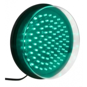Ótica Led Verde de 200mm, para semáforos Sisas.
