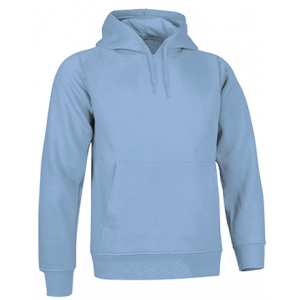 Sweat-shirt com capuz, 100% poliéster, 280 g/m2.