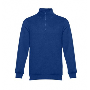 Sweatshirt Budapest, 1/4 de fecho, 50% pol; 50% alg.