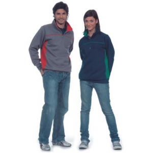 Sweat-Shirt Thunder cores combinadas, tec. 50%Pol+50%Alg