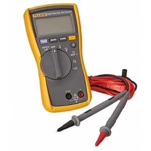 Multimetro Fluke 114 TRMS, Vac/dc e Ohm.