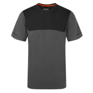 T-shirt EV4, tratamento anti-bacteriano. 100% poliéster.