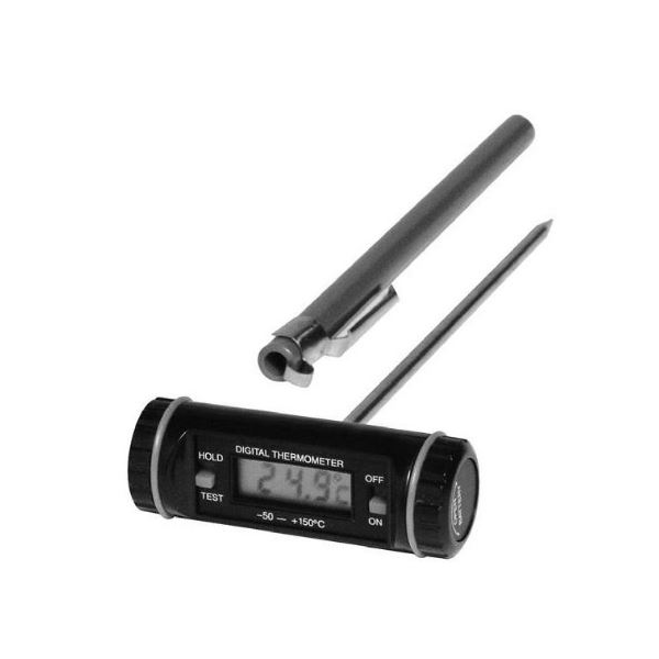 Termómetro digital de inserção para betão. -50ºC a +200ºC.
