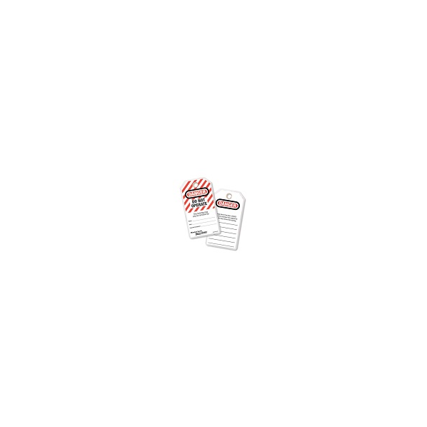 Etiquetas \"Do not operate\" Master Lock N.º 497A(pack 12 und)