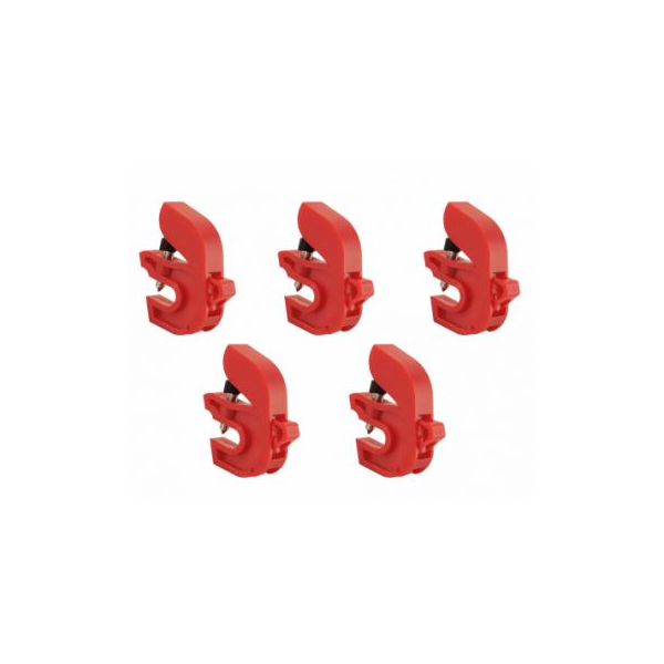 Kit de LockOut/TagOut c/ 5 unidades de bloqueio de disjuntor
