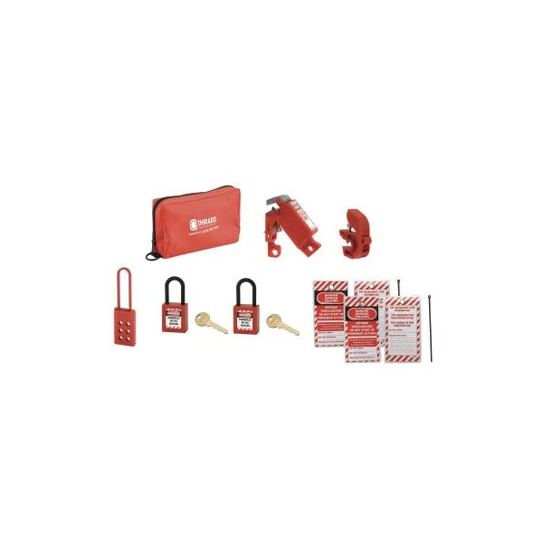Kit LockOut / TagOut para manutenções elétricas.