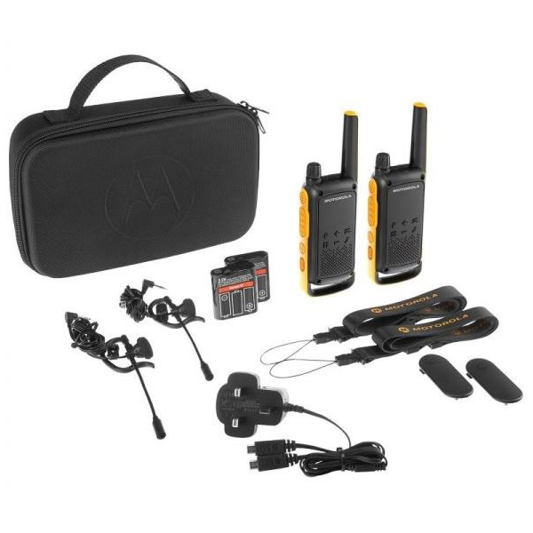 Par de Walkie talkies Motorola T82 Extreme.