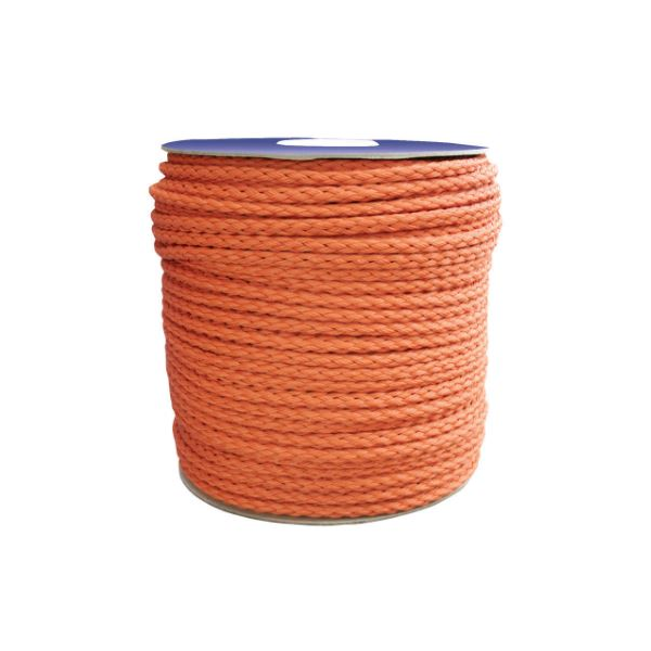 Corda flutuante de 6mm em polietileno. Bobine de 200 mts.