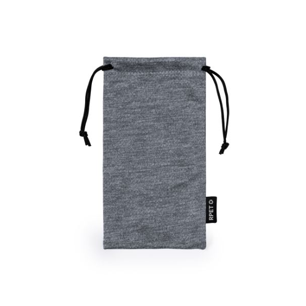 Bolsa para óculos em suave microfibra RPET.