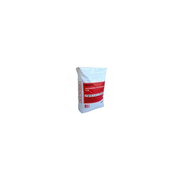 Granulado mineral (sepiolita) absorvente, 20/40,saco de 20kg
